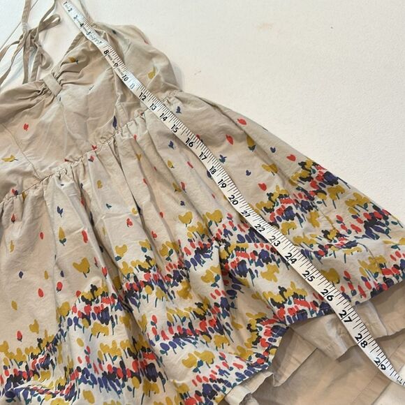 Urban outfitters pins and needles Floral halter romper, dress size medium - Picture 8 of 9